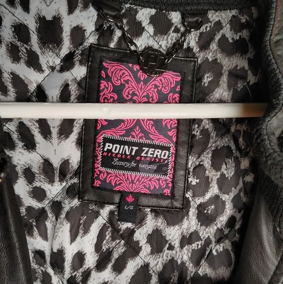 Vegan Point Zero Leather Trenchcoat - Picture 7 of 8